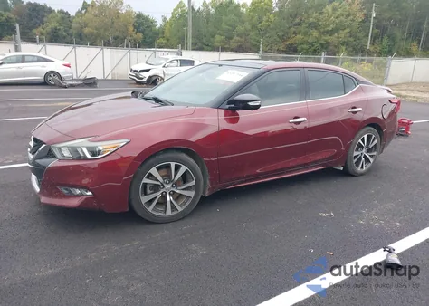 2017 Nissan Maxima 3.5 Platinum из США, поврежденный, VIN 1N4AA6AP2HC413005